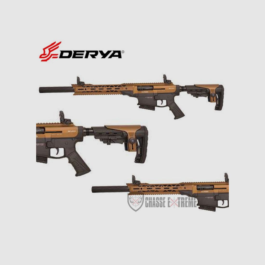 Strzelba Samopowtarzalna DERYA MK-12 Kal. 12/76 Czarna/Bronzowa
