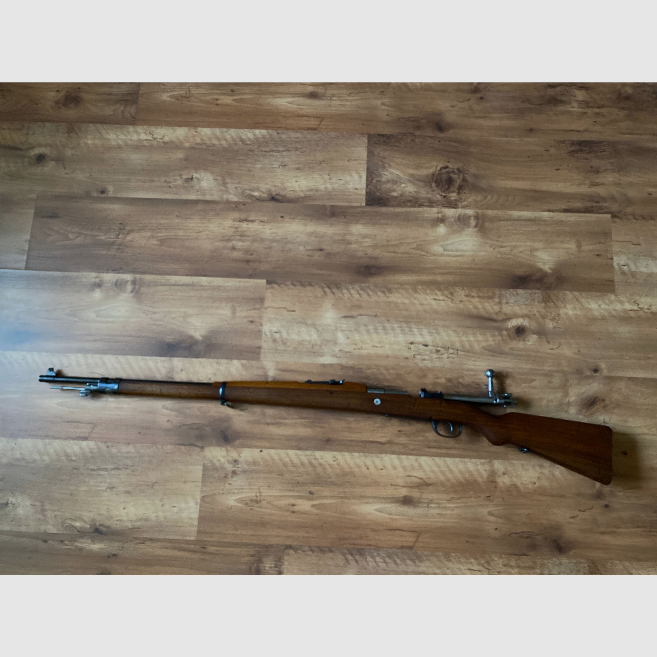 Liquidación de mi colección: rifle de cerrojo Mauser Mod. Argentina 1909 DWM Cal. 7,65x53 Arg, imagen 1 de 4
