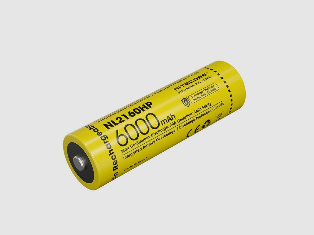 Nitecore Li-Ion Akku 21700 6000mAh NL2160HP