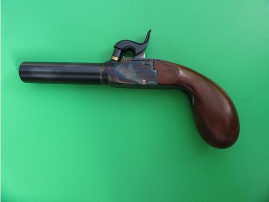 DP Davide Pedersoli Liège Derringer Standard, cal. .44, comme neuf ! Arme à chargement par la bouche à percussion #10