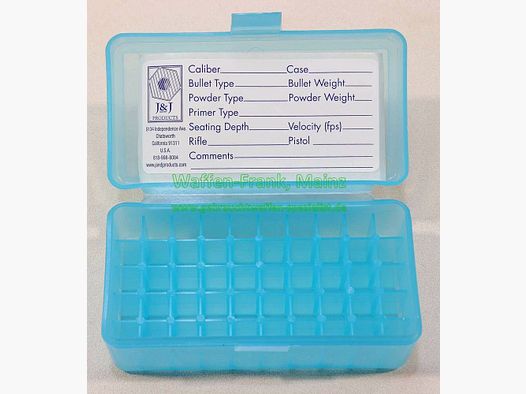 Amerikanisch unbekannt Patronenbox blauklar .38 / .357