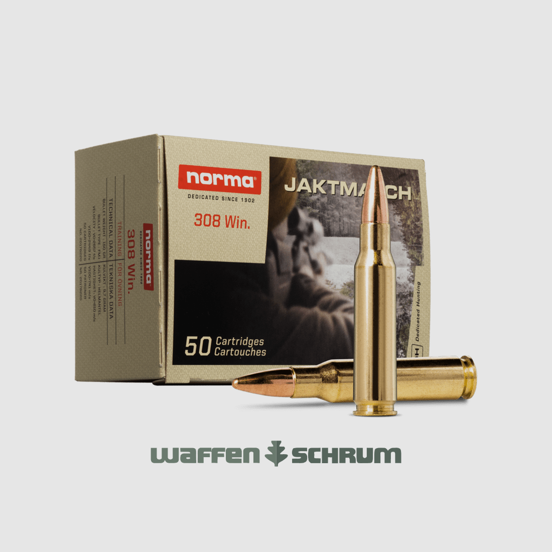 Norma Jaktmatch VM 9,7g - 150gr .308Win 50er Pck.