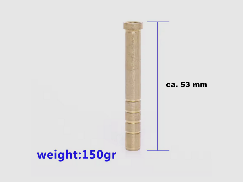 Precyzyjne wkładki miedziane - wkłady strzał (ID 6,2 mm) - 100/150 grainów - 30/24 sztuk - np. strojenie dla strzał Cobra Adder, zdjęcie 2 z 2