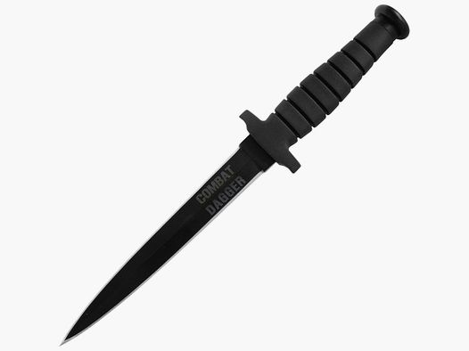 Combat Dagger schwarzer Dolch Stiefelmesser