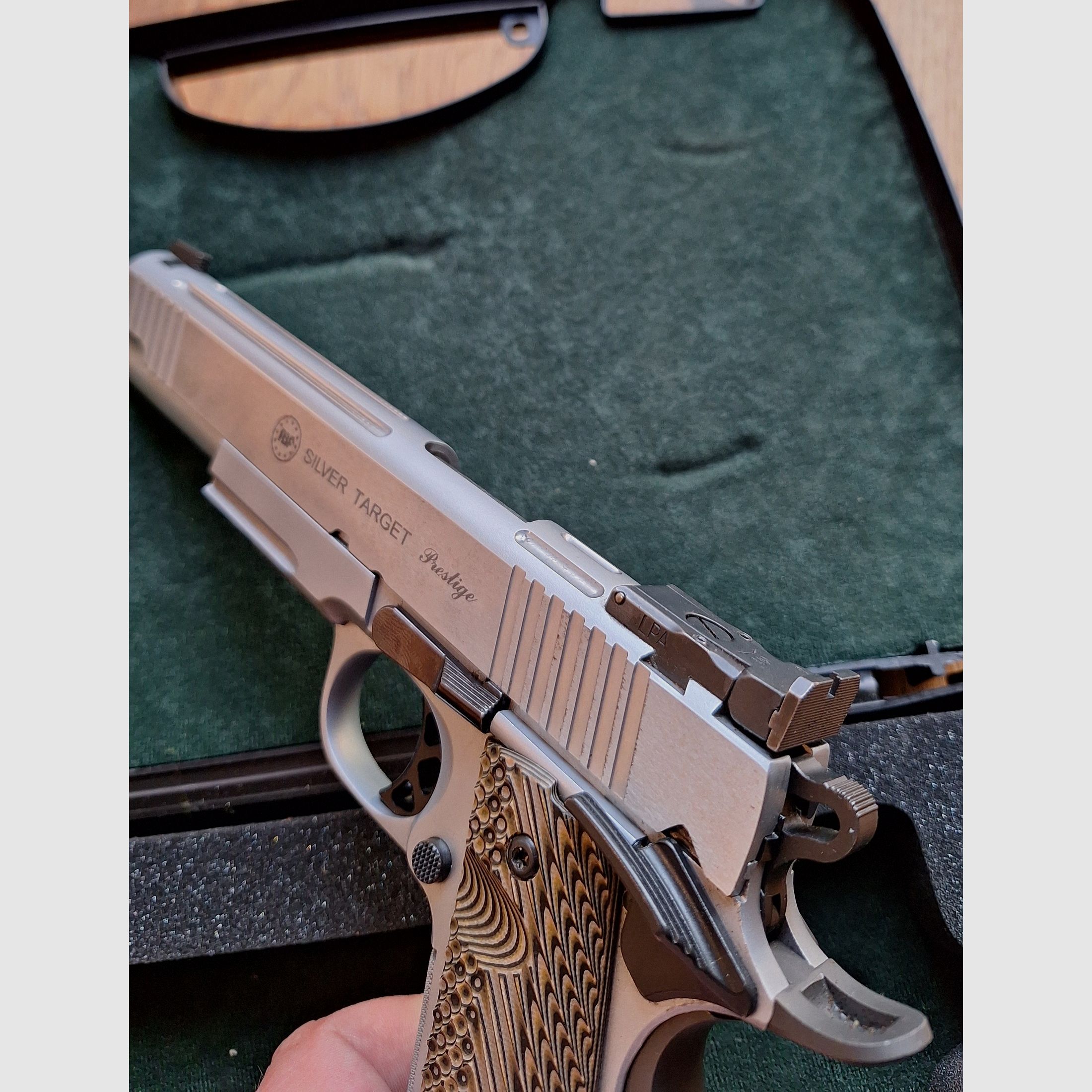 RBF Target Silver Prestige .45 ACP