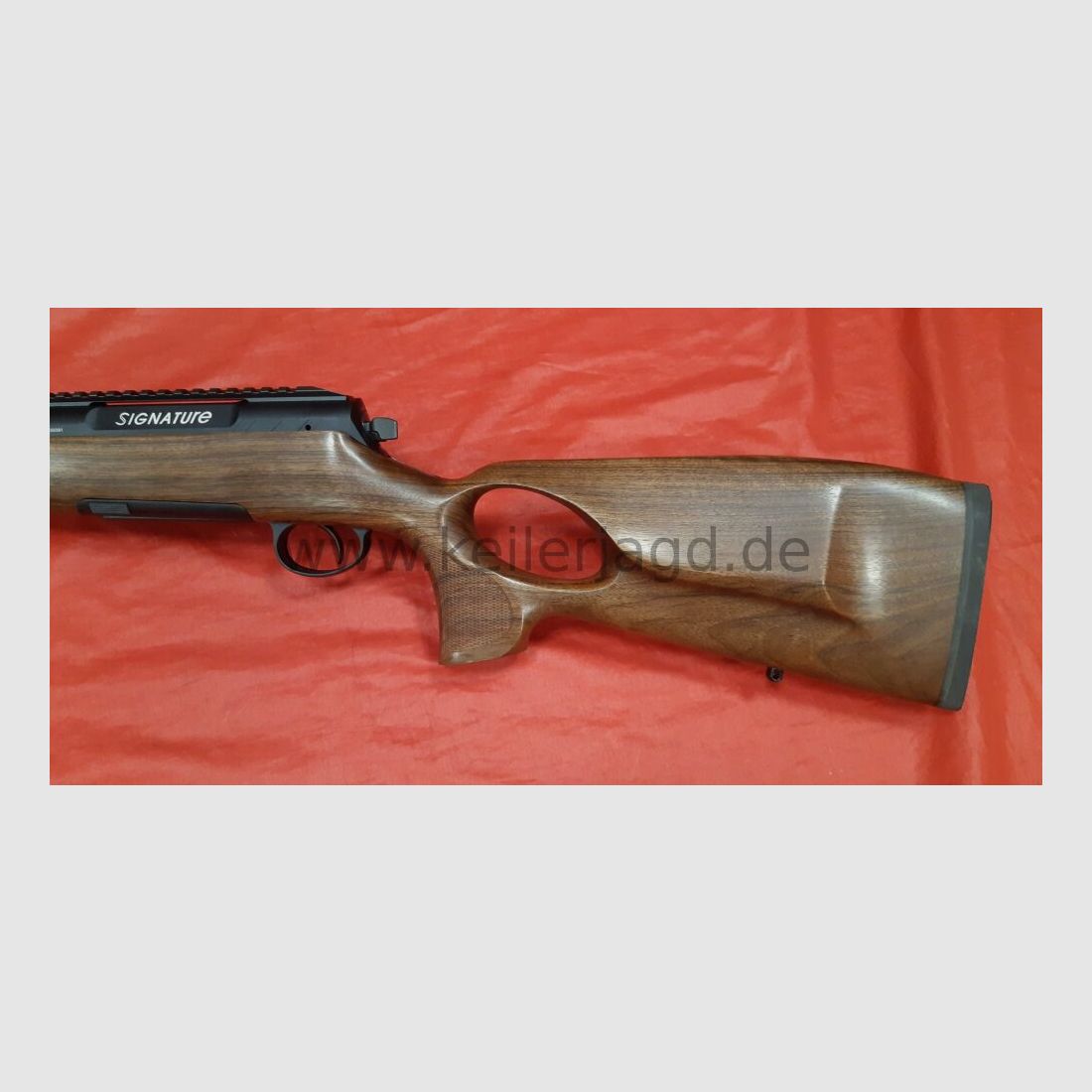 Rössler SIGNATURE Luxus Lochschaft Repetierbüchse 308 Win. 47cm Lauflänge!