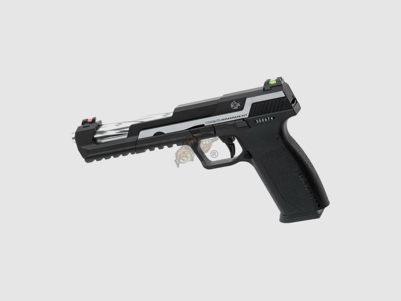 G&G Piranha SL GBB Pistolet Airsoft en Dual Tone -F-