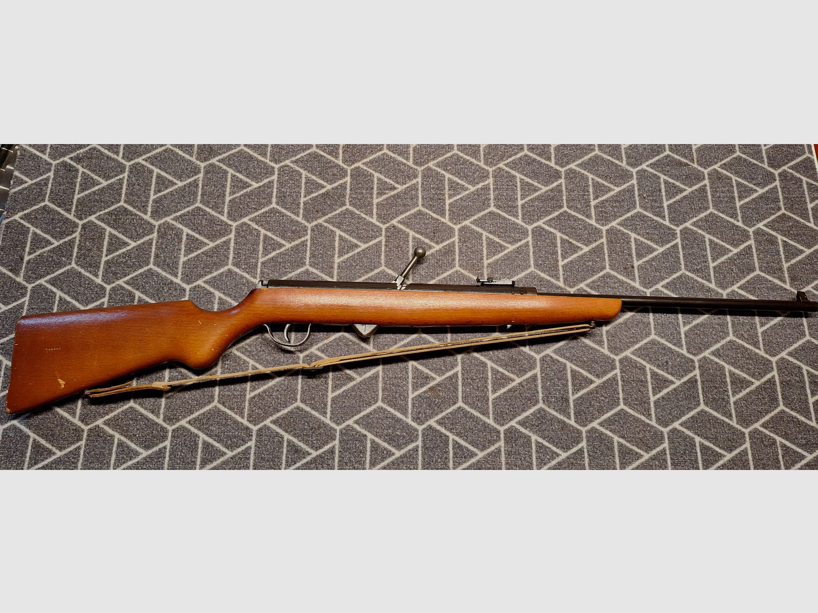 Haenel Suhl 310 "Q1" air rifle with 12-round magazine + original pellets!