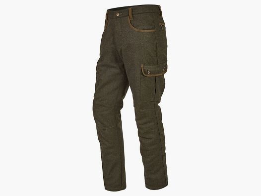 Rascher Herren Cargohose Thermo Loden Ludwig oliv