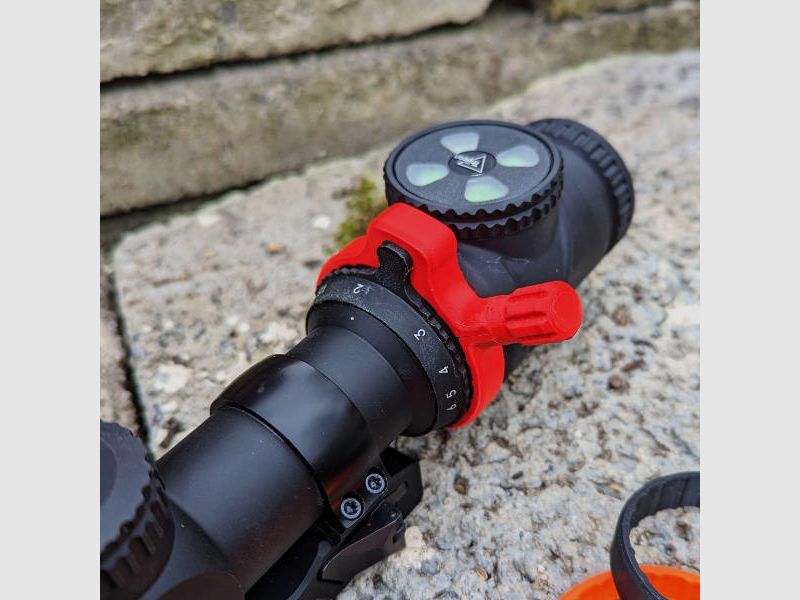 Für Trijicon Accupoint: Schnellverstellhebel für Vergrößerungseinstellung der Trijicon Accupoint Serie, Bild 7 von 10