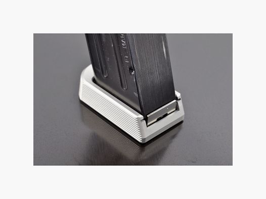 Armanov MPSSF baza magazynka +2 rnd MaXXXgrip do Tanfoglio Stock II, III, kolor: niebieski, rozmiar: mała rama