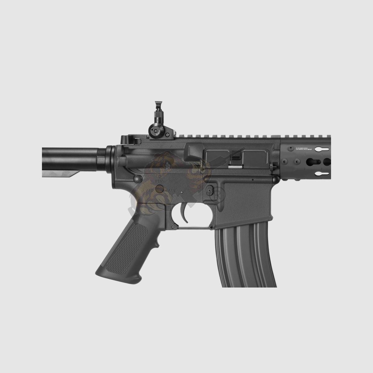 G&G CM15 KR Carbine 10 Inch in Battleship Grey Airsoft S-AEG frei ab 18