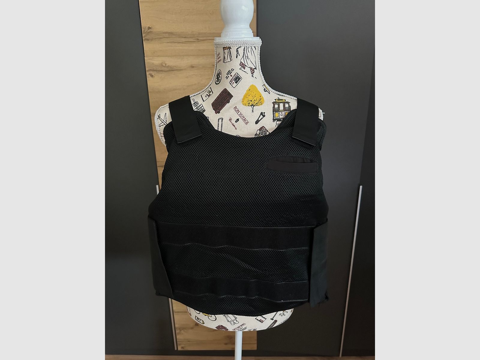 Armadillo Tex Unterziehweste stichfest zertifiziert VPAM KDIW 2004 K1 mit Flankenschutz