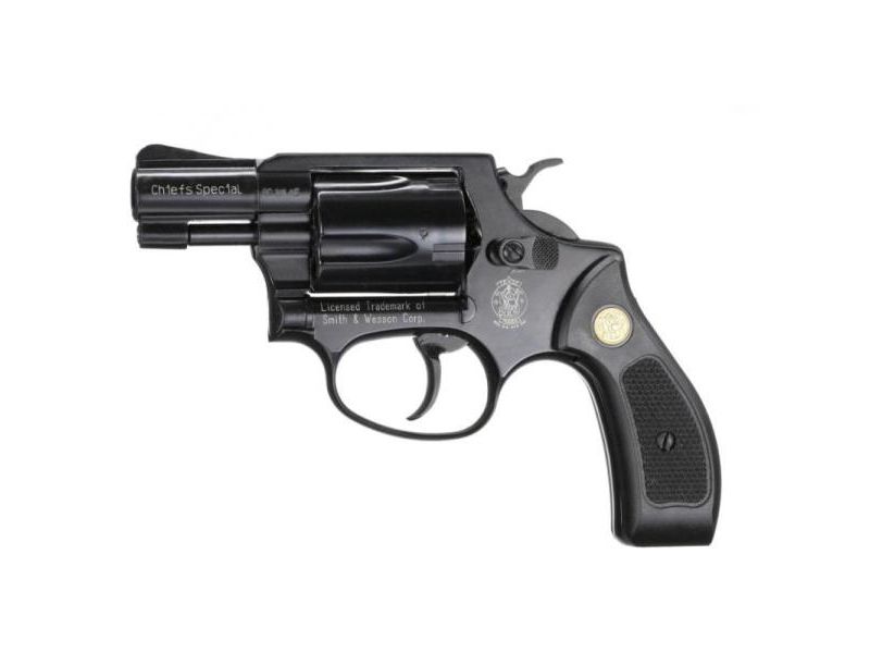 SMITH & WESSON Gasrevolver (SRS) Chief's Special schwarz Kal. 9mm R