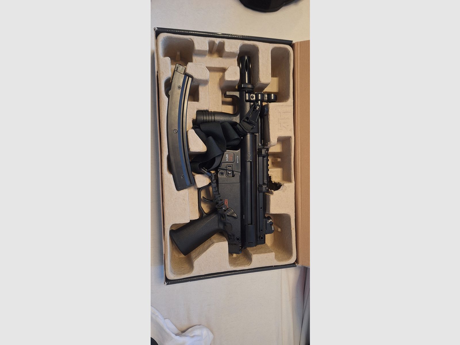 HK MP5 K Umarex CO2 6mm Airsoft Neuwertig Blowback MP-5