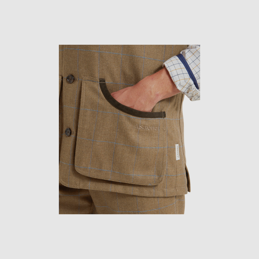 Schöffel Ptarmigan Tweed-Weste II M Corry Tweed, Bild 5 von 5