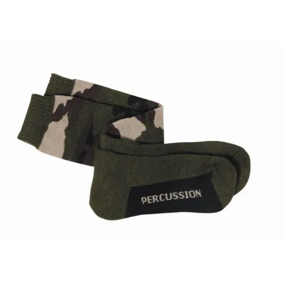Einfarbige Bouclettes Socken Camo CE Percussion