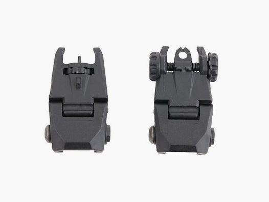 GERMAN TACTICAL SYSTEM SCOUT AR-15 FLIP-UP SIGHT SET BLACK