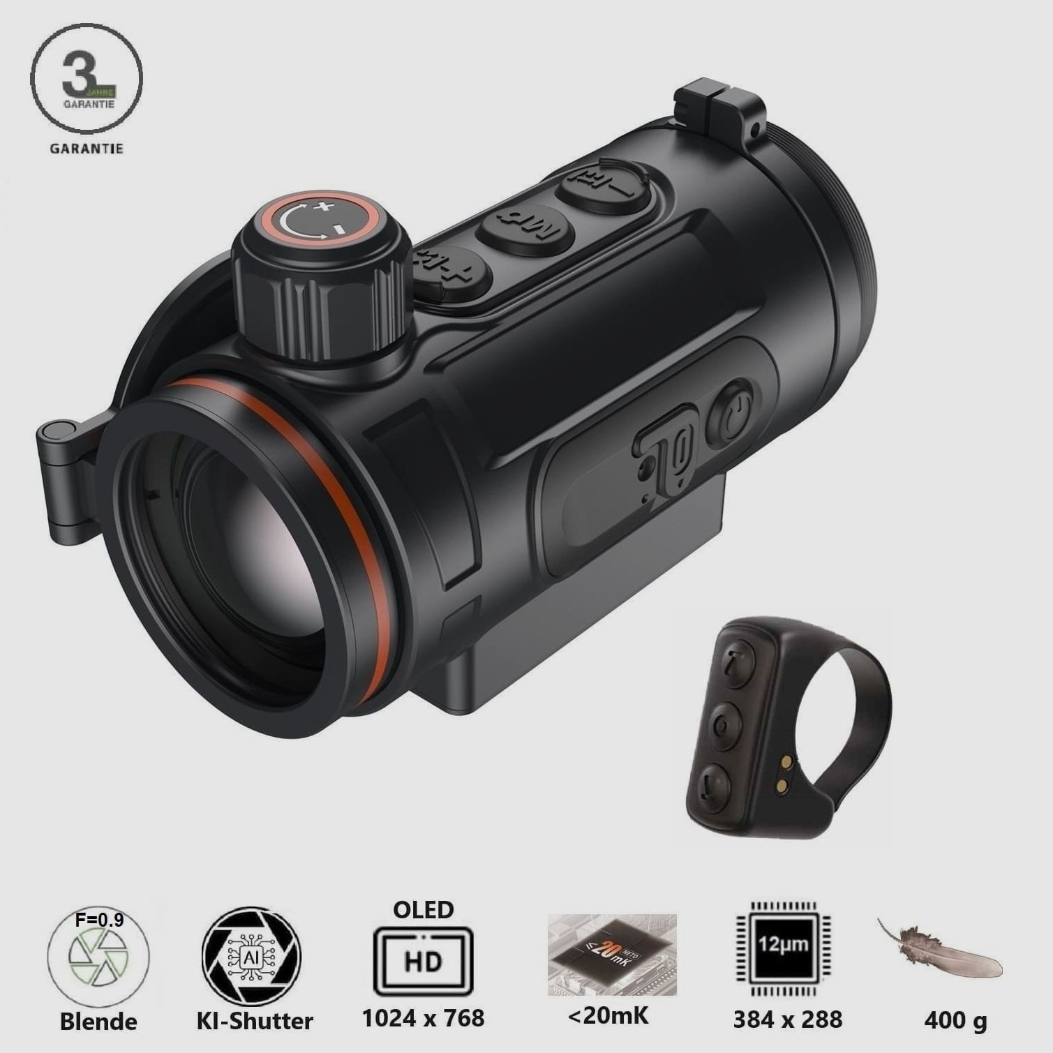 *Nieuw* ThermTec Hunt 335 incl. Rusan MAR Adapter Systeem *Nieuw*