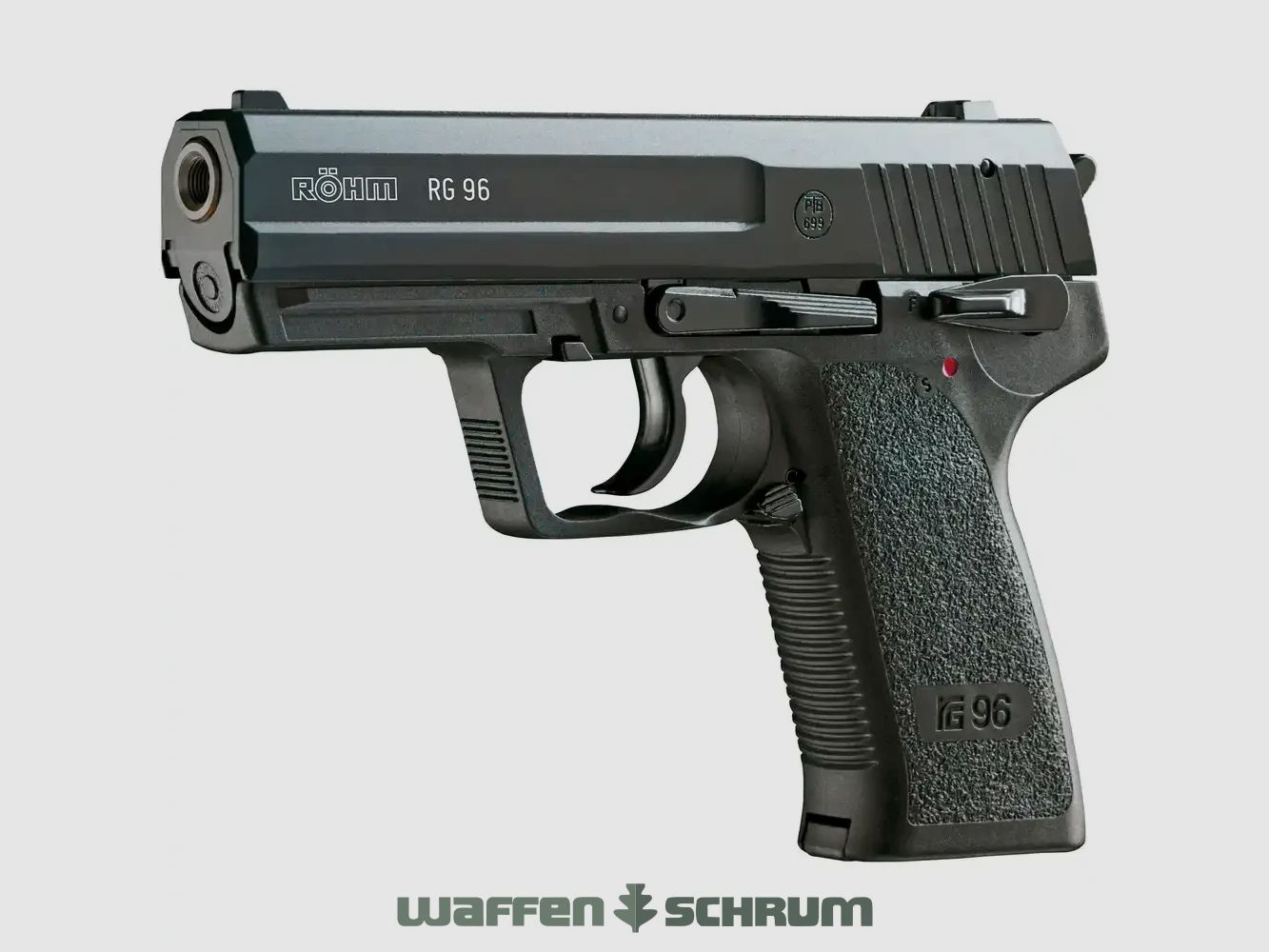 Röhm RG 96  /Polimergriffstück Schwarz