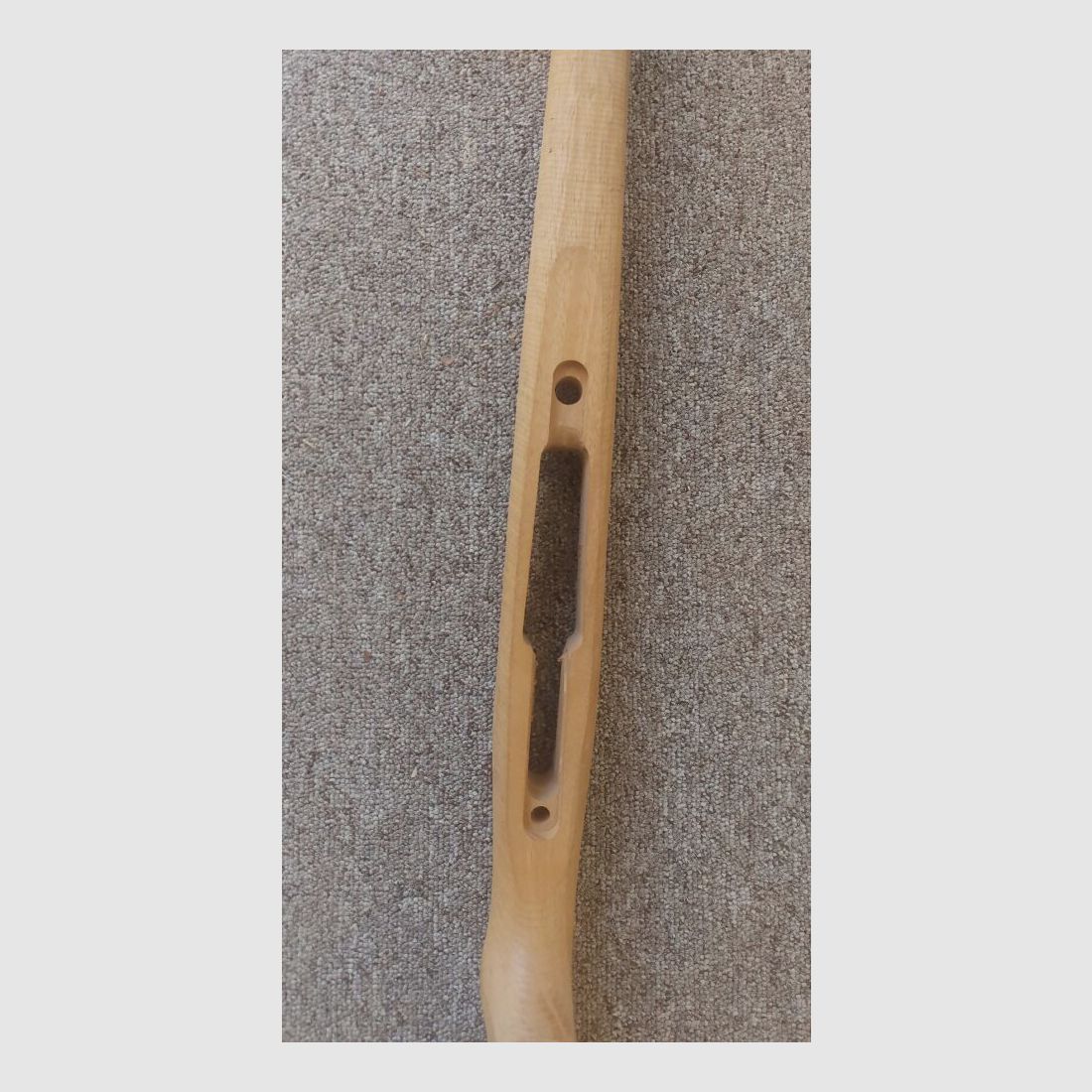 Madera de culata Mauser M98, fresada previamente