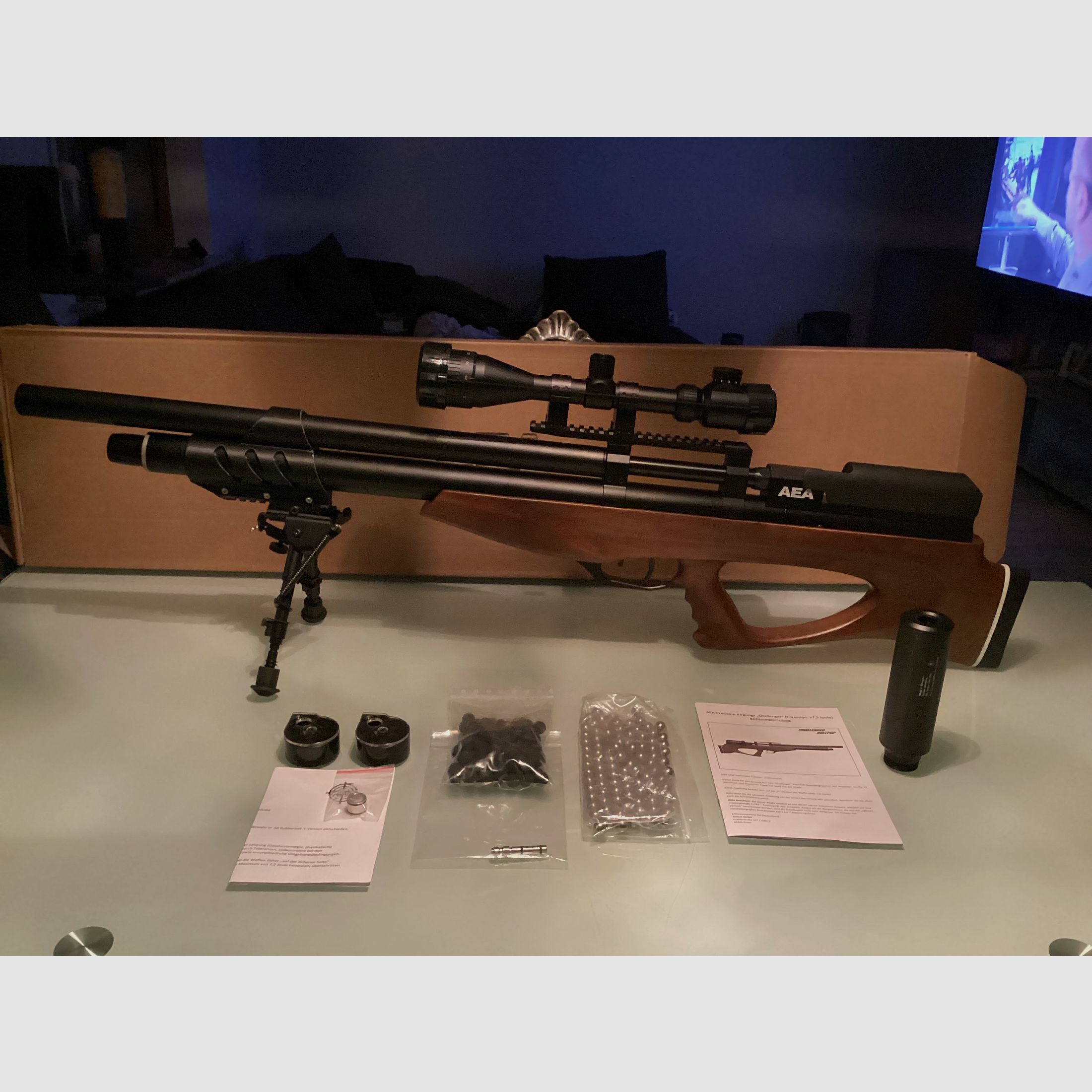 AEA Challenger 7,5 Joule kal.50 in Ovp