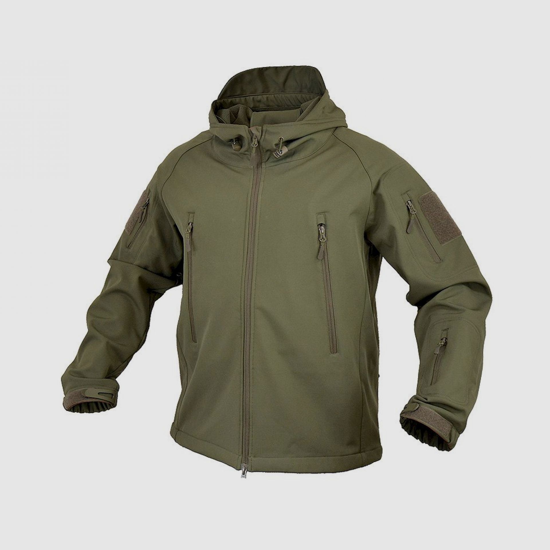Softshell Falcon oliv XL