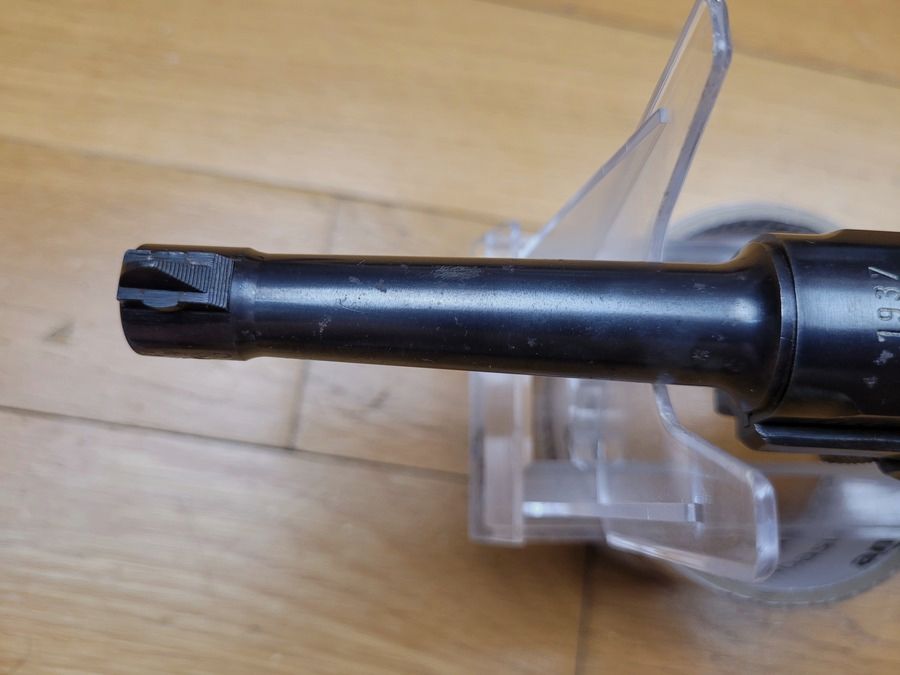 Muy bonito pistolete Luger P08 – fabricación "S/42" por Mauser en 1937 – completamente numerado hasta el cargador – Armazón reforzado posterior a 1936 – Preciso al disparo – TBE+, imagen 15 de 20