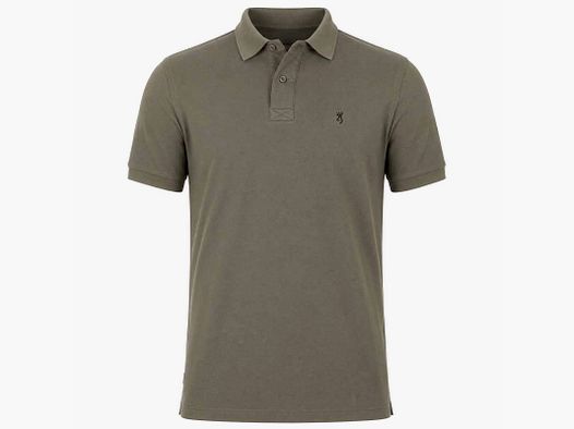 Browning® Ultra 79 Men's Polo - Breathable Khaki Cotton