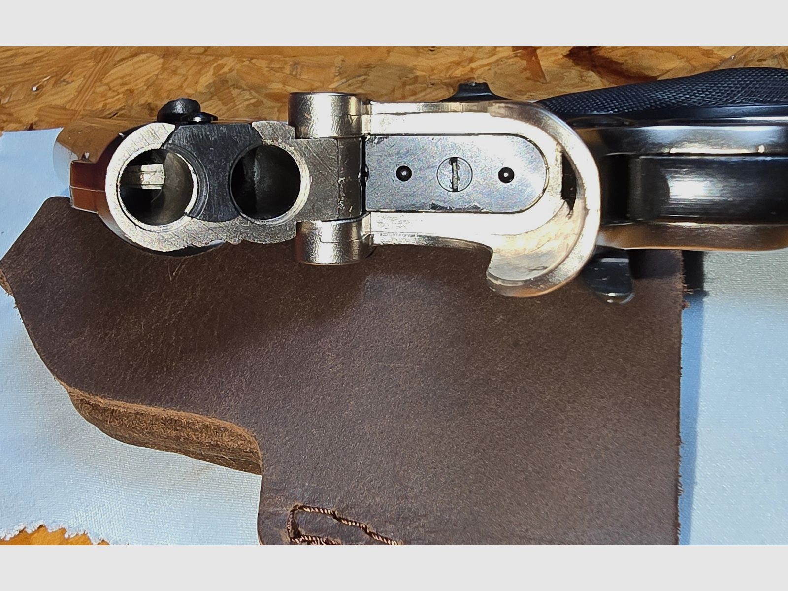 Derringer Noris Twi-Nine, ptb 276, vernickelt, 9mm r. knall