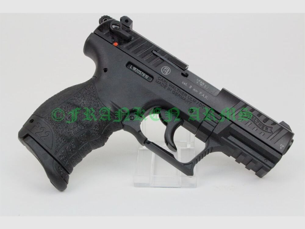 Walther P22Q brüniert
