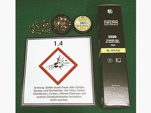 RWS cápsulas de percusión 1075 plus