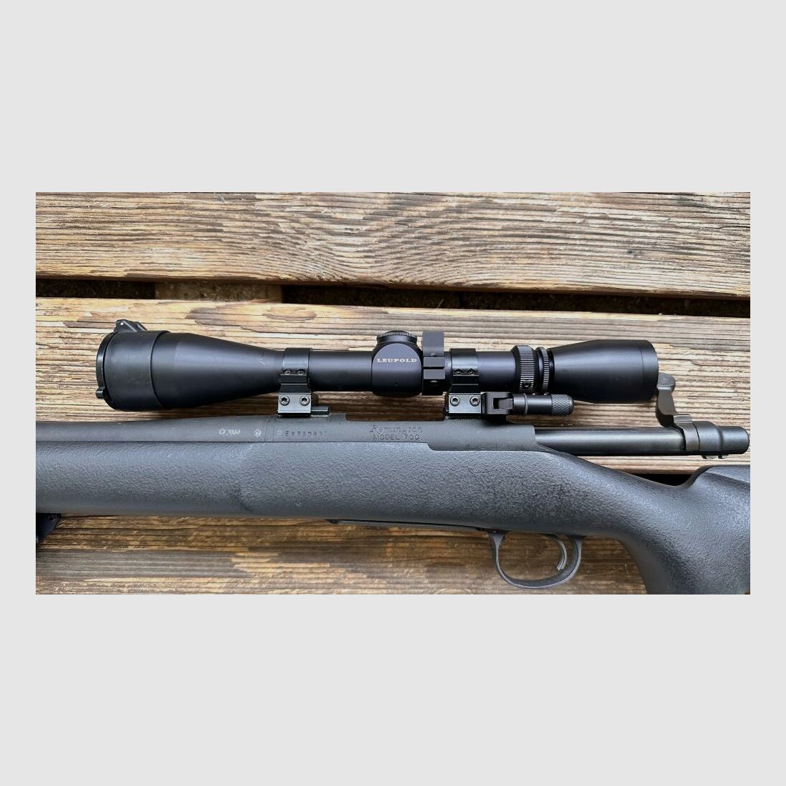 Remington 700 Police mit Bipod und Leupold 4 -12 x 40 .308Win