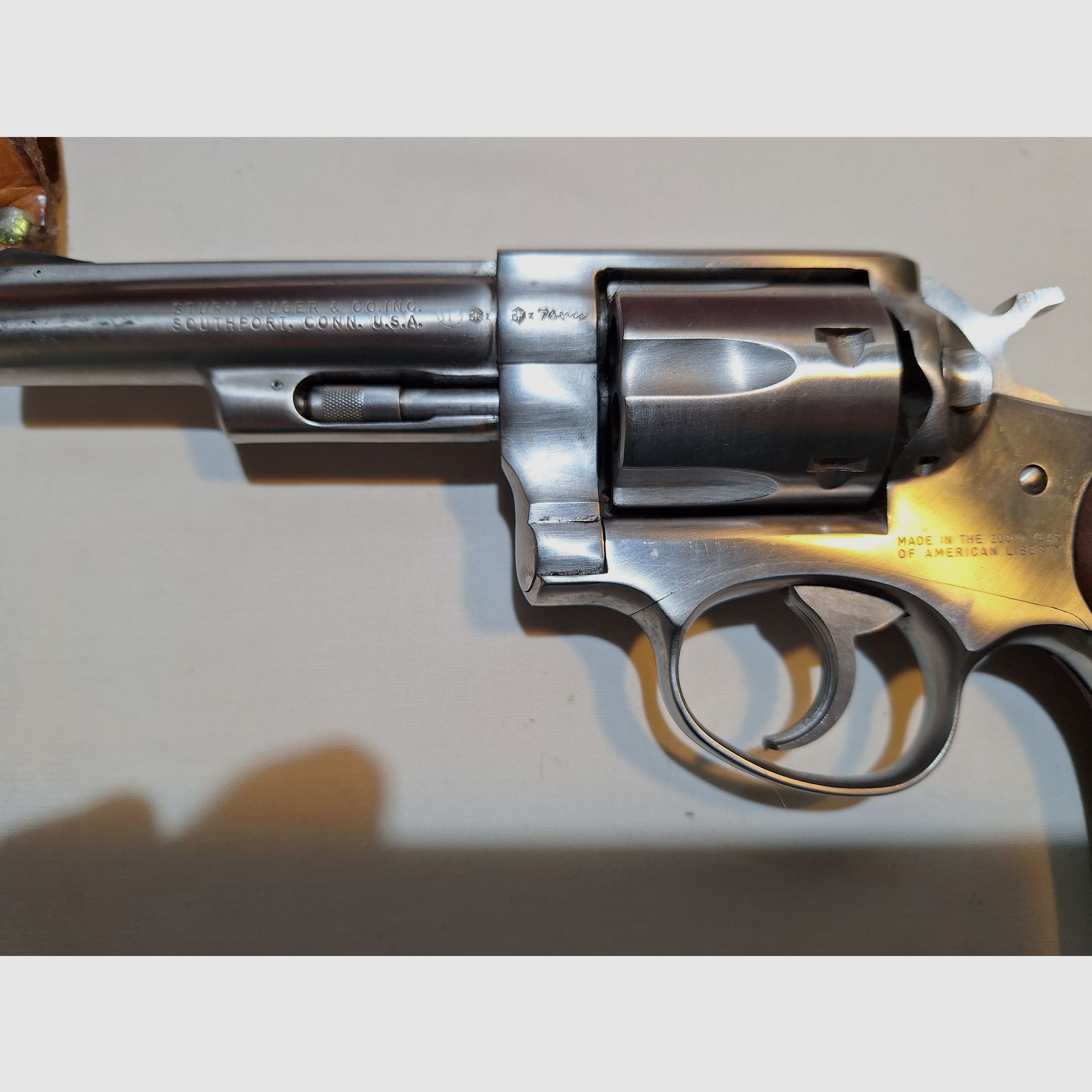 Ruger Revolver stainless steel