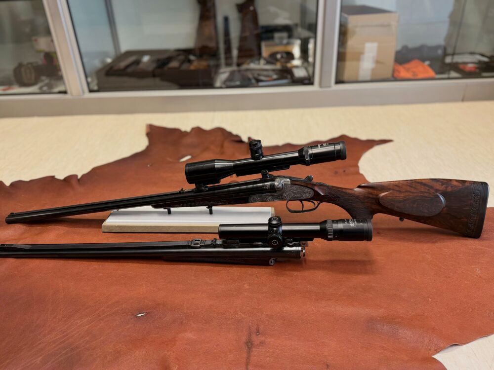 Merkel Doppelbüchse Mod. 161 Luxus