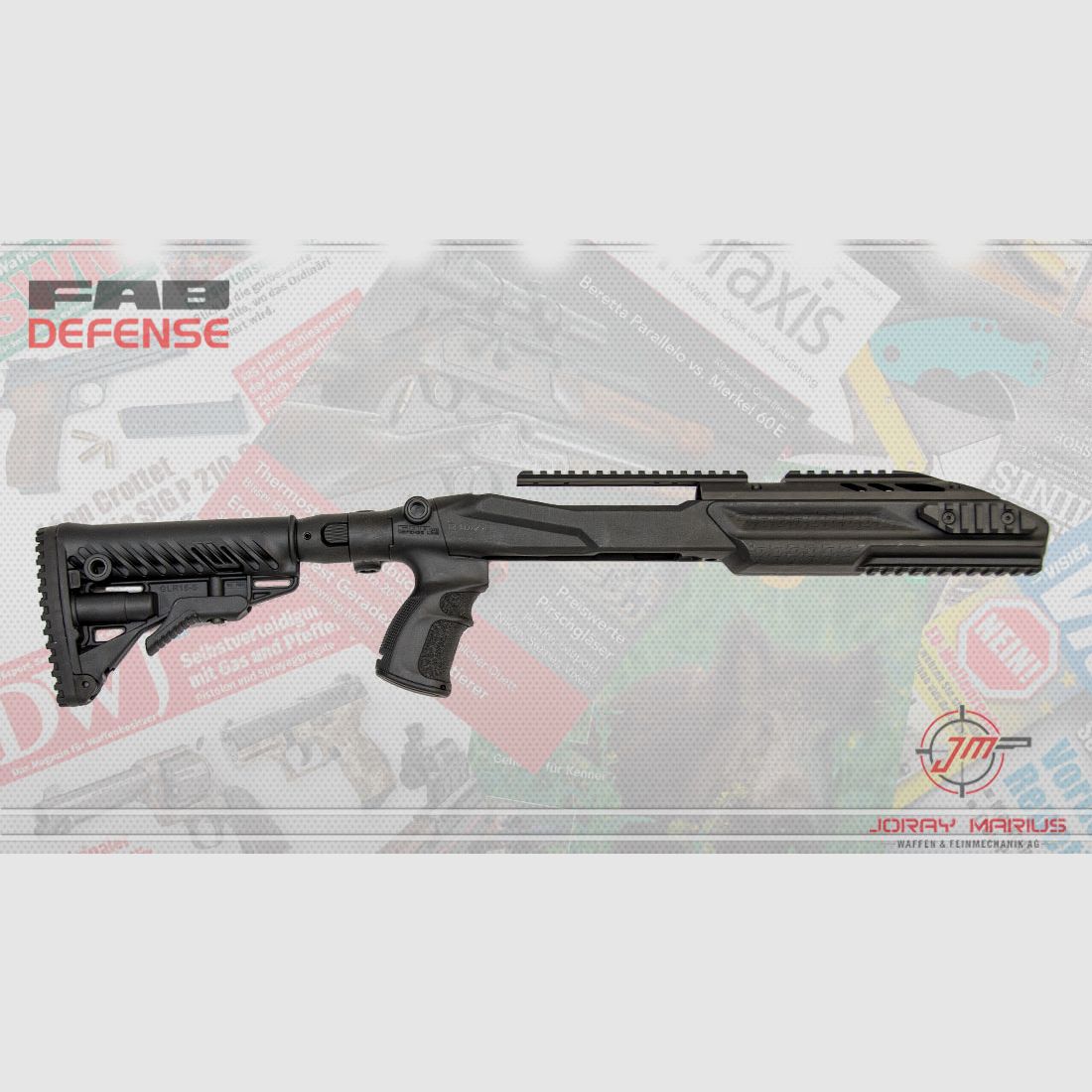 FAB Tactical Stock for Ruger 10/22, image 1 of 2
