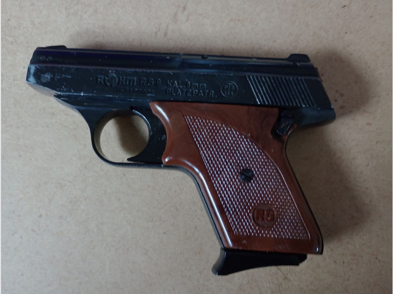 Röhm RG 8, 8 mm blank cartridges, immagine 1 di 5