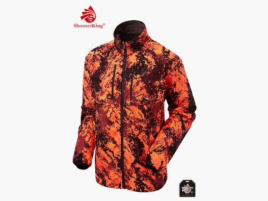 SHOOTERKING Digitex Softshell Wendejacke Blaze Camo