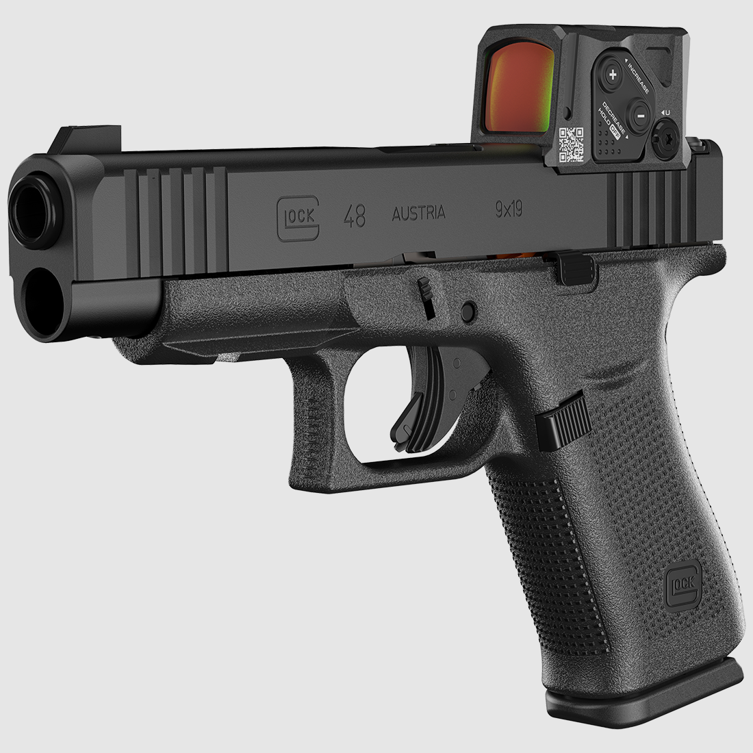 Glock 48 Gen 5 R/MOS08/FS Aimpoint COA Combo – 9mm Para