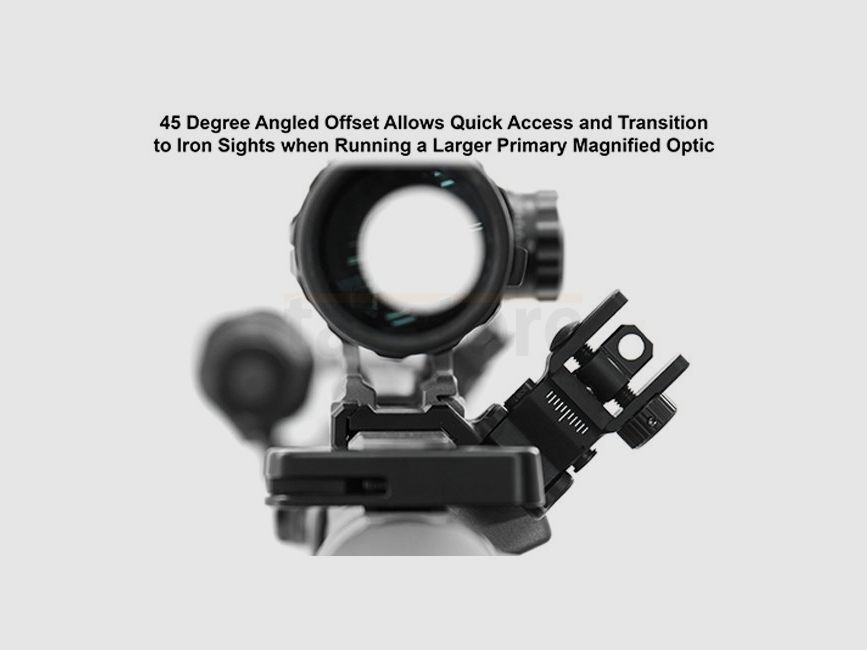 Leapers – Accu-Sync 45 Degree Flip-Up Rear Sight, Bild 2 von 2