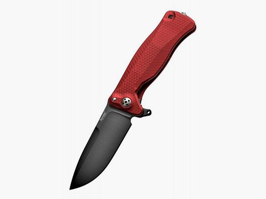 Lionsteel SR-11 Aluminium Taschenmesser rot, schwarz