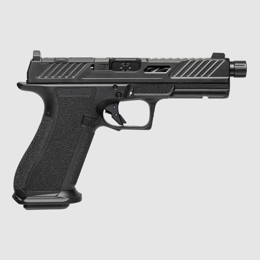 Shadow Systems Pistole DR920 Elite OR, 9mmLuger, 5" Lauf geflutet Schwarz (Gewinde), Tritium,17+1