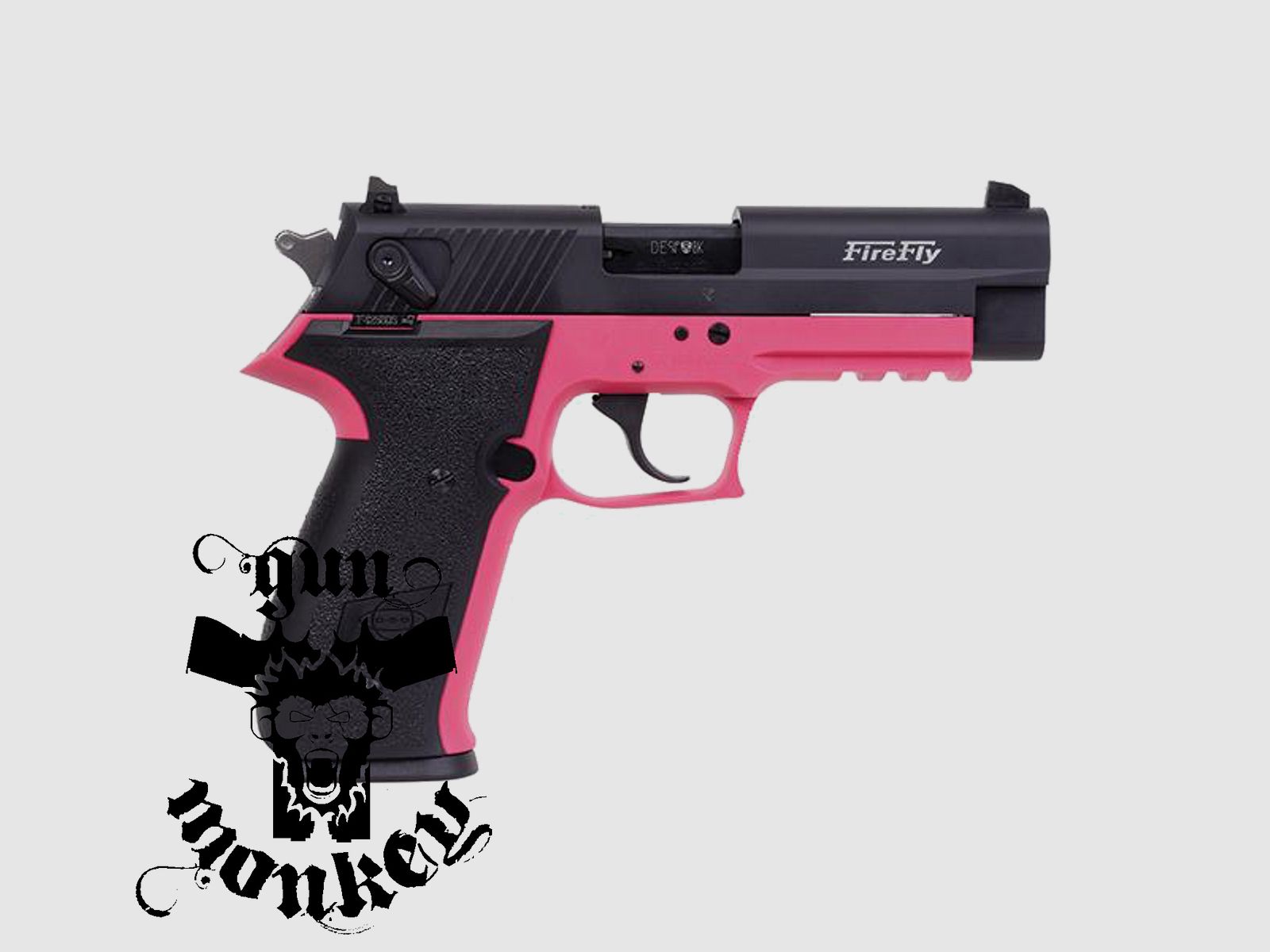 Pistolet GSG FireFly SD Pink kal. .22LR (400.11.56), zdjęcie 3 z 3