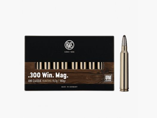 BALAS RWS 30-06 UNI 180GR