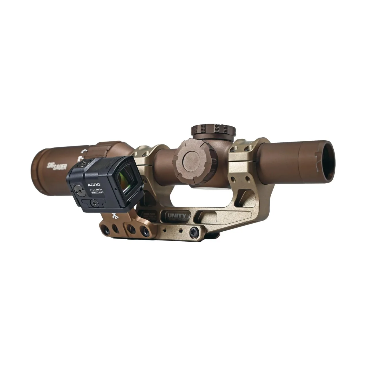 Unity Tactical FAST Offset Optic Base Noir, image 2 sur 2