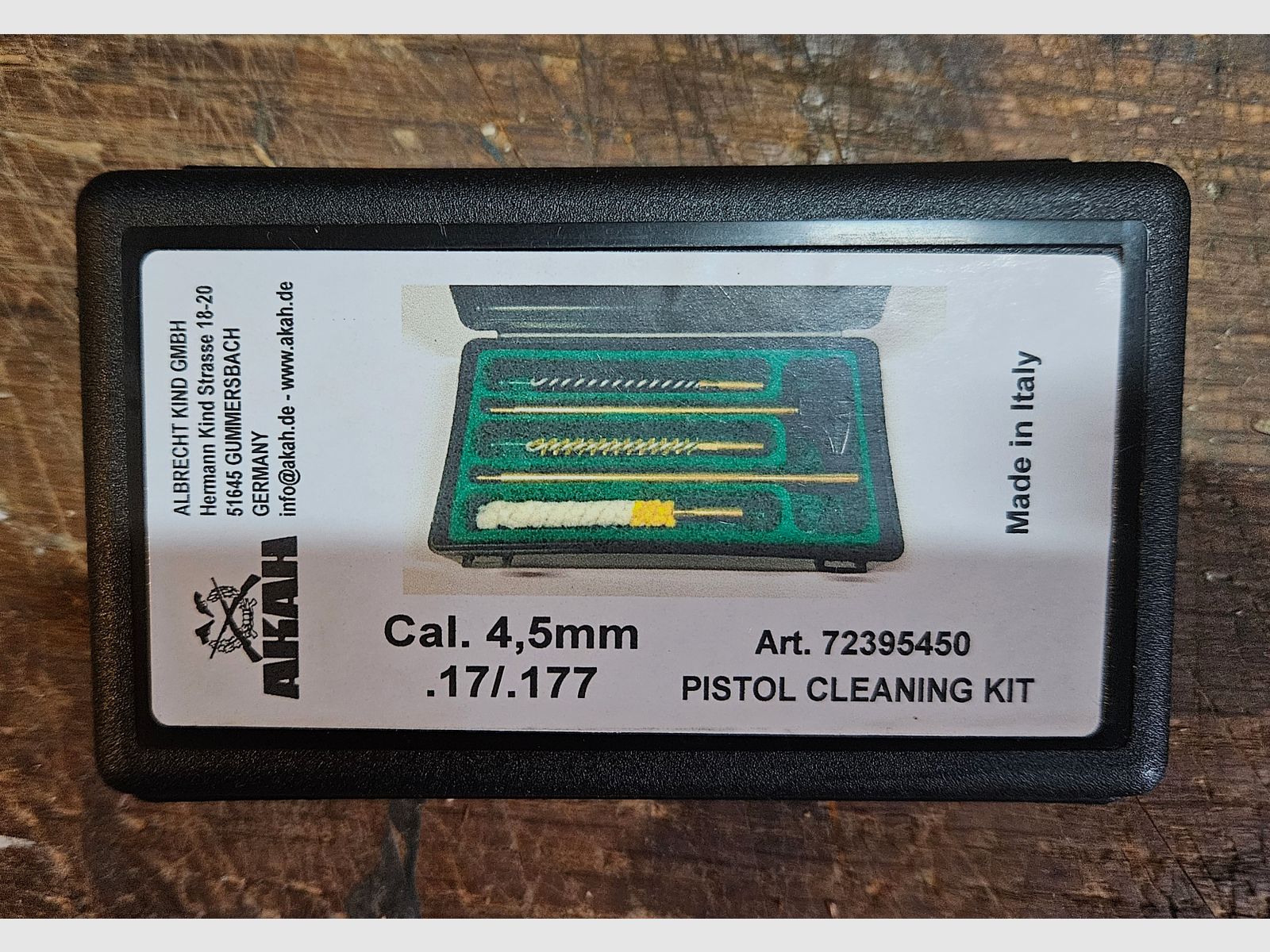 Umfangreiches Zubehör für Luftdruckpistole 4,5 mm Diabolo