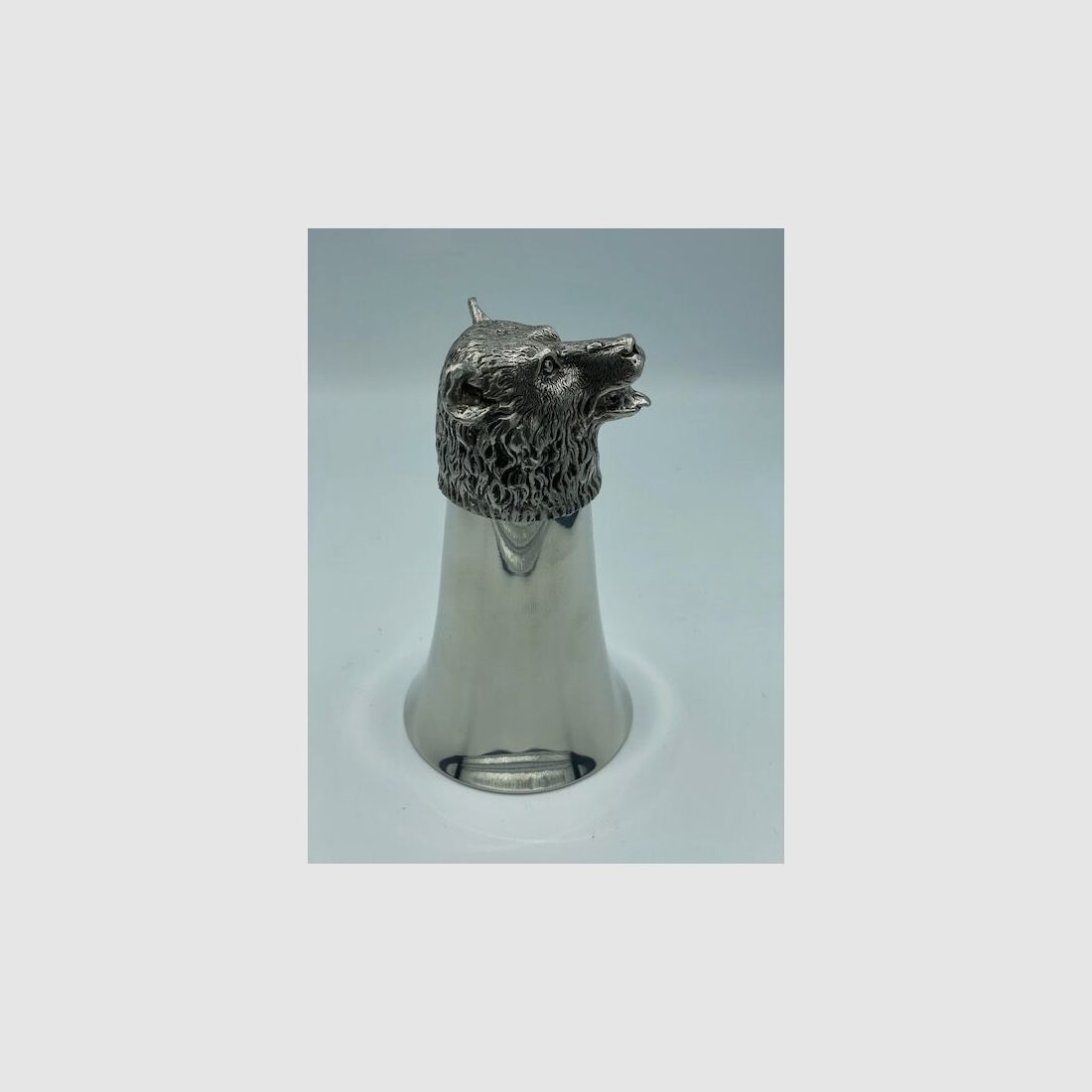 Jäger Becher aus Zinn – Bär – 13cm, Bild 1 von 3