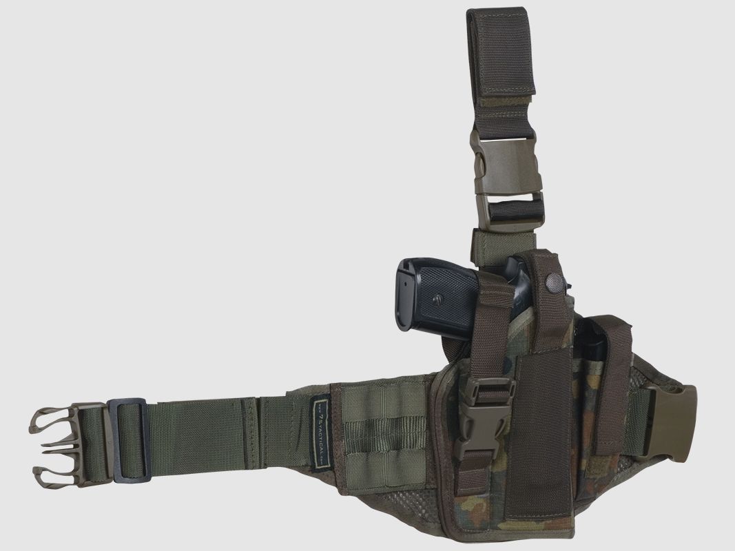 75Tactical Tiefziehholster PX3 Flecktarn - rechts