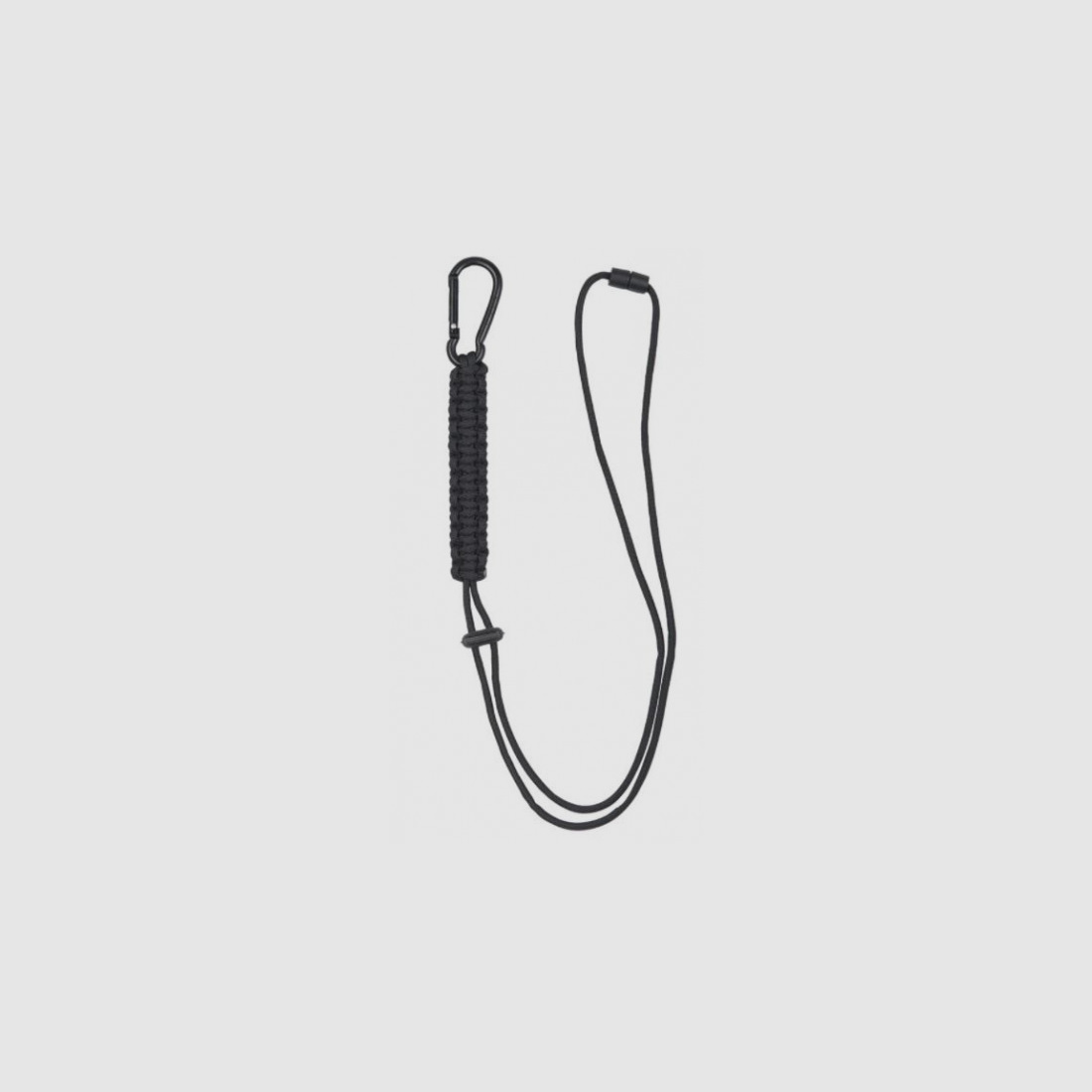 TACTICAL PARACORD LANYARD SCHWARZ