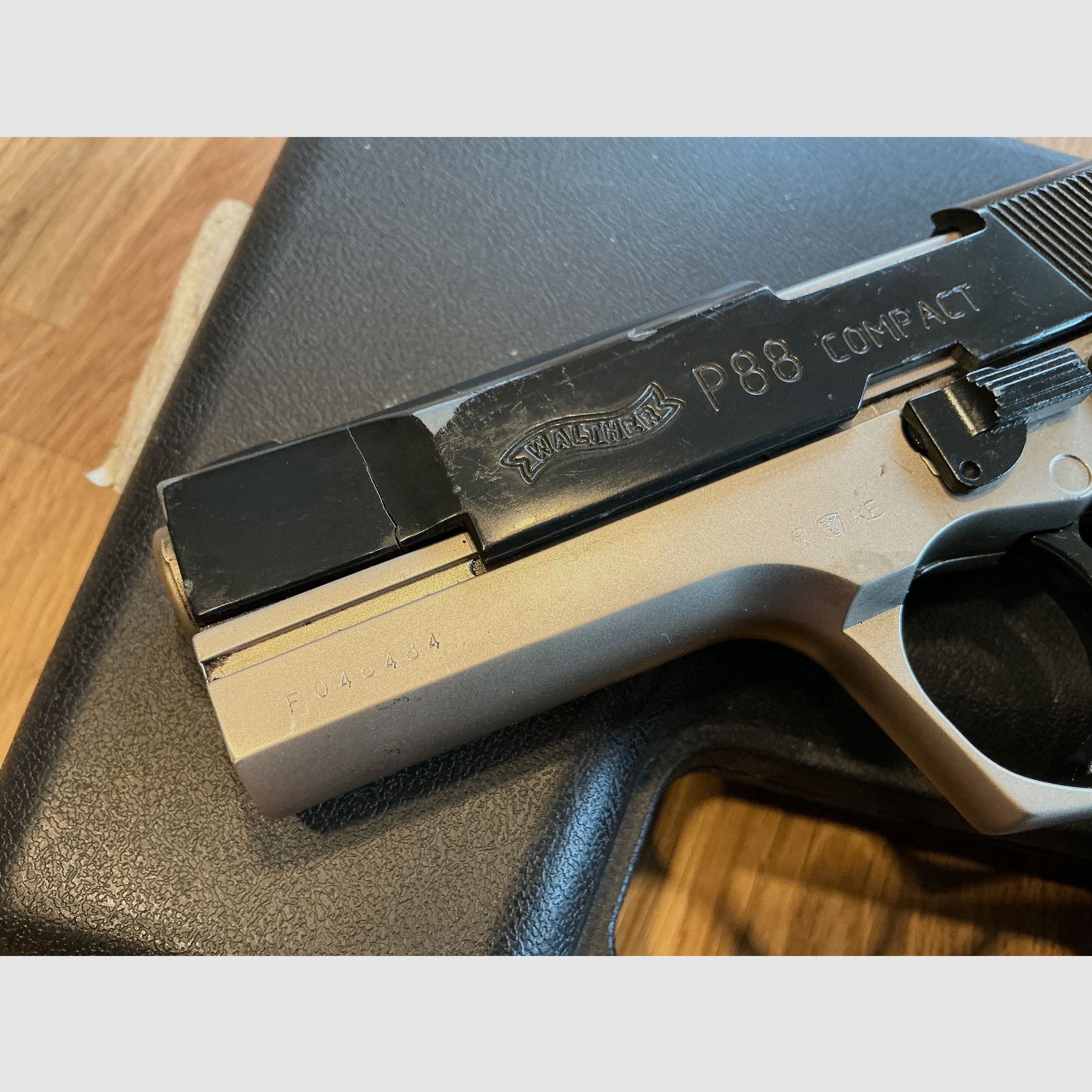 Walther P88-9 Compact 9mm PAK, defekt als Ersatzteil